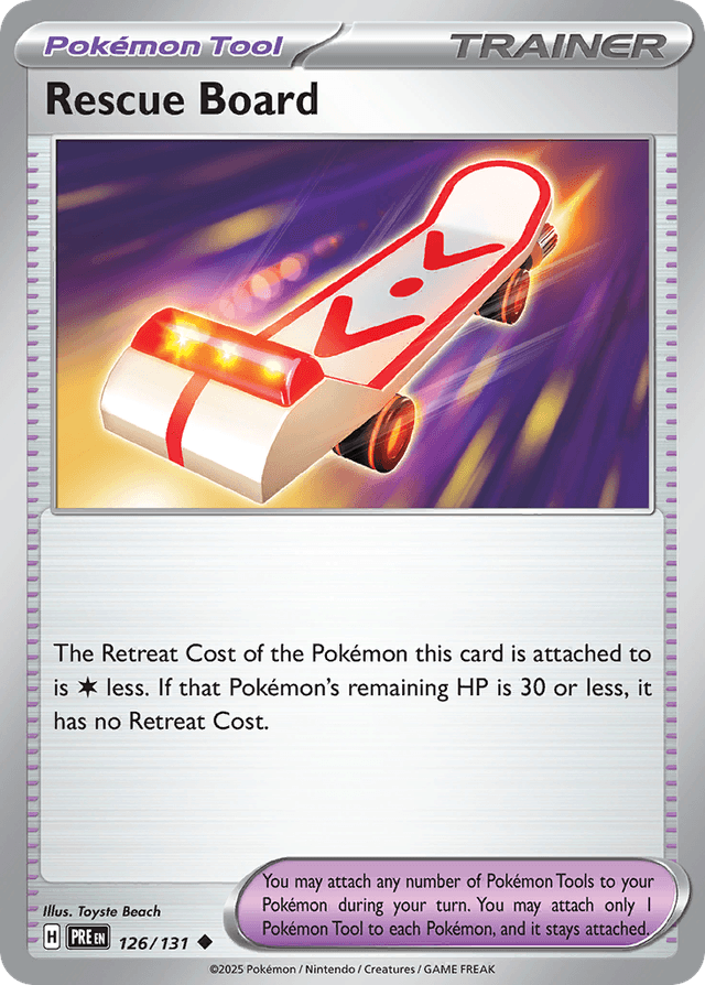 Rescue Board — Prismatic Evolutions #126