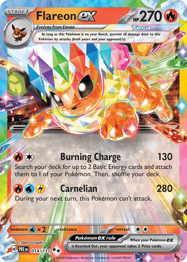 Flareon ex — Prismatic Evolutions #14