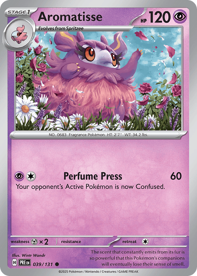 Aromatisse — Prismatic Evolutions #39