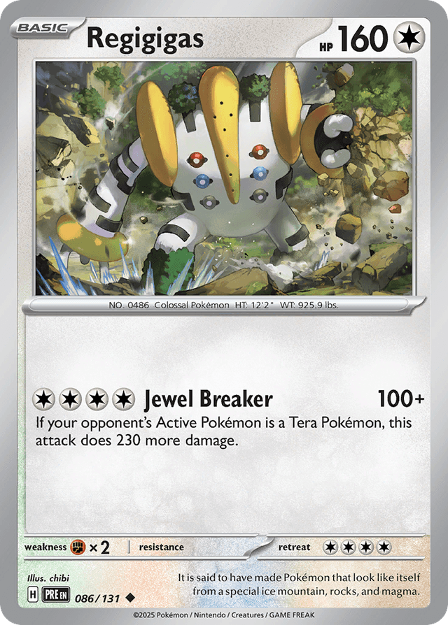 Regigigas — Prismatic Evolutions #86