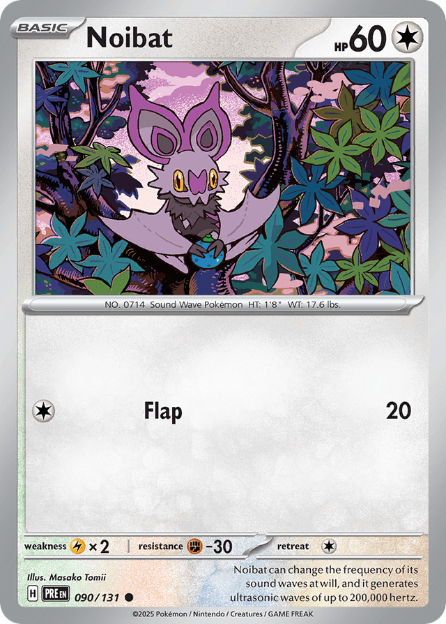 Noibat — Prismatic Evolutions #90