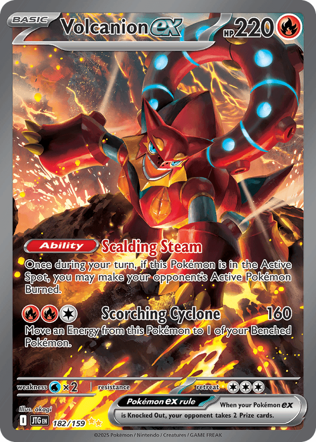 Volcanion ex — Journey Together #182