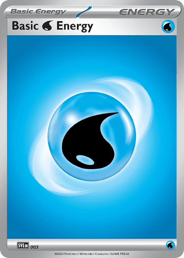 Basic Water Energy — Scarlet & Violet Energies #3