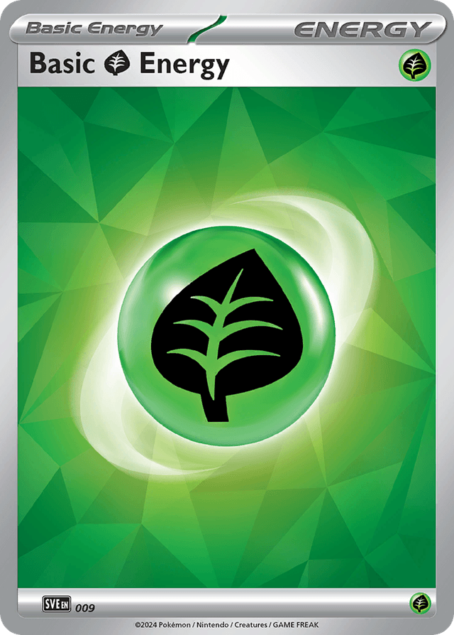 Basic Grass Energy — Scarlet & Violet Energies #9