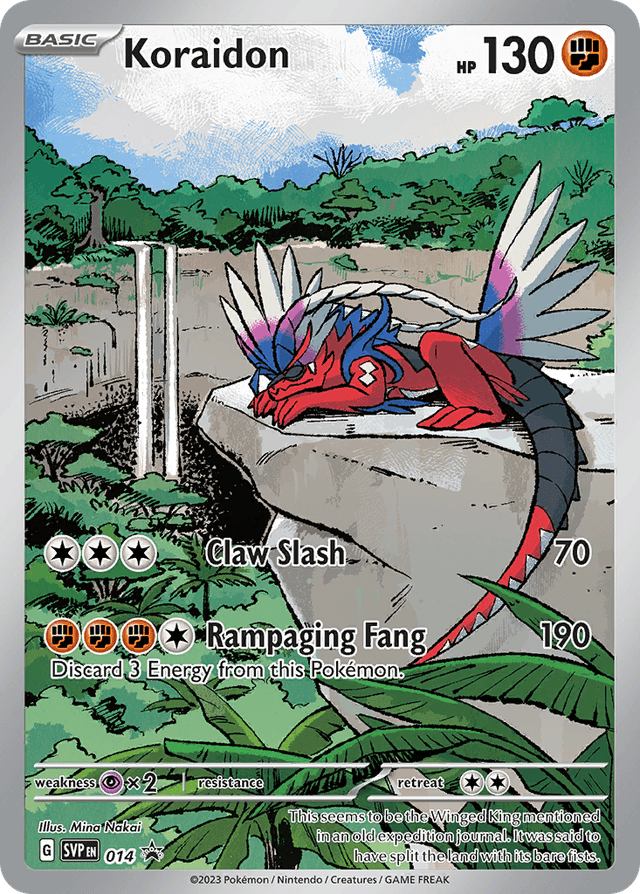Koraidon — Scarlet & Violet Black Star Promos #14