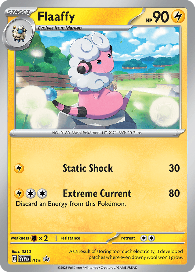 Flaaffy — Scarlet & Violet Black Star Promos #15