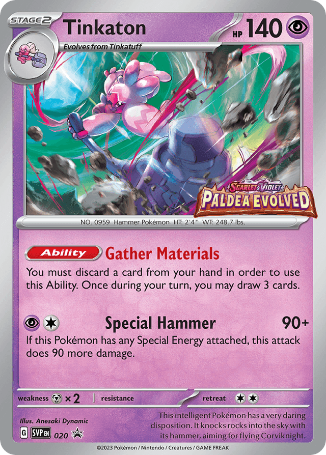 Tinkaton — Scarlet & Violet Black Star Promos #20