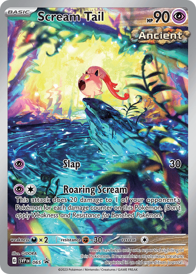 Scream Tail — Scarlet & Violet Black Star Promos #65