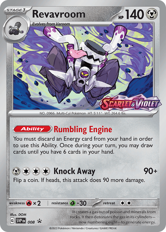 Revavroom — Scarlet & Violet Black Star Promos #8