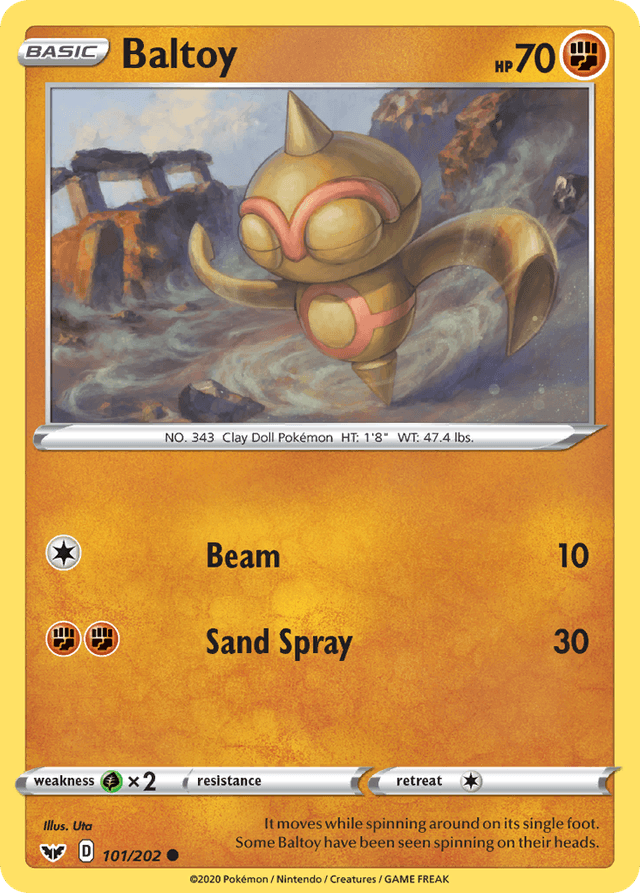 Baltoy — Sword & Shield #101