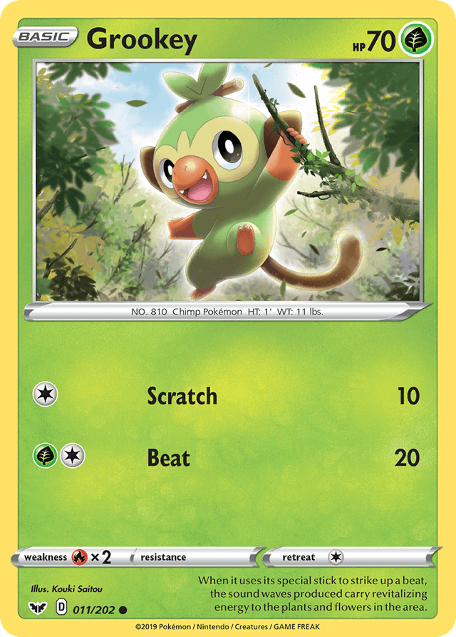 Grookey — Sword & Shield #11