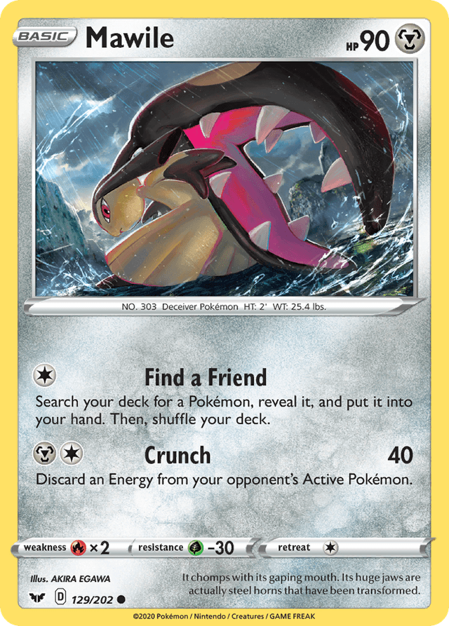 Mawile — Sword & Shield #129