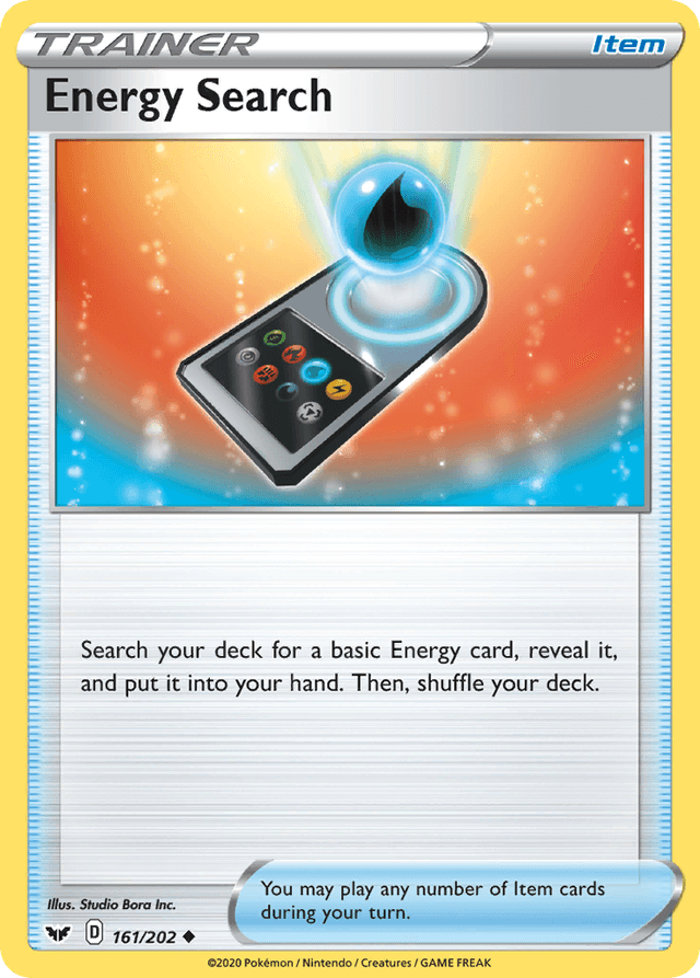 Energy Search — Sword & Shield #161