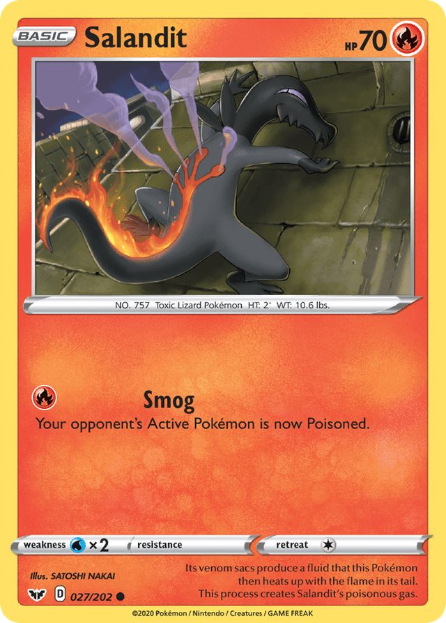Salandit — Sword & Shield #27