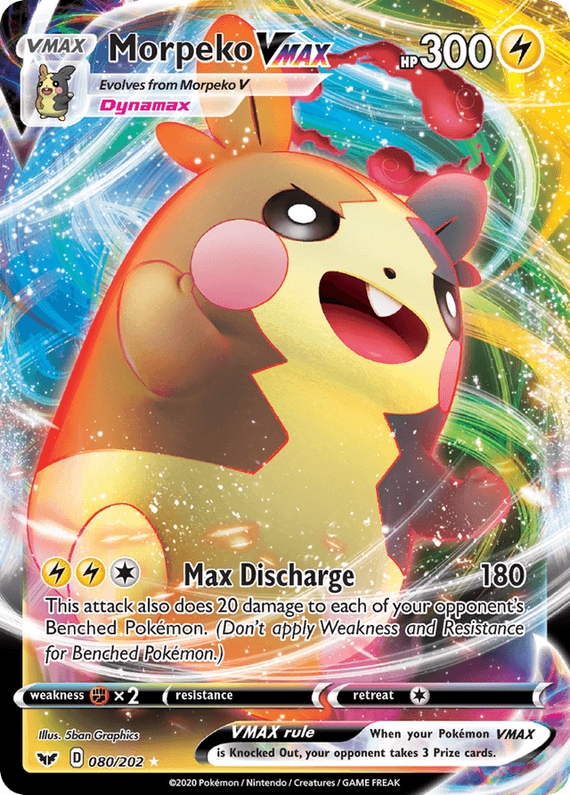Morpeko VMAX — Sword & Shield #80