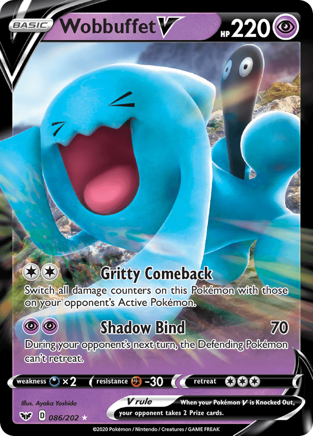 Wobbuffet V — Sword & Shield #86
