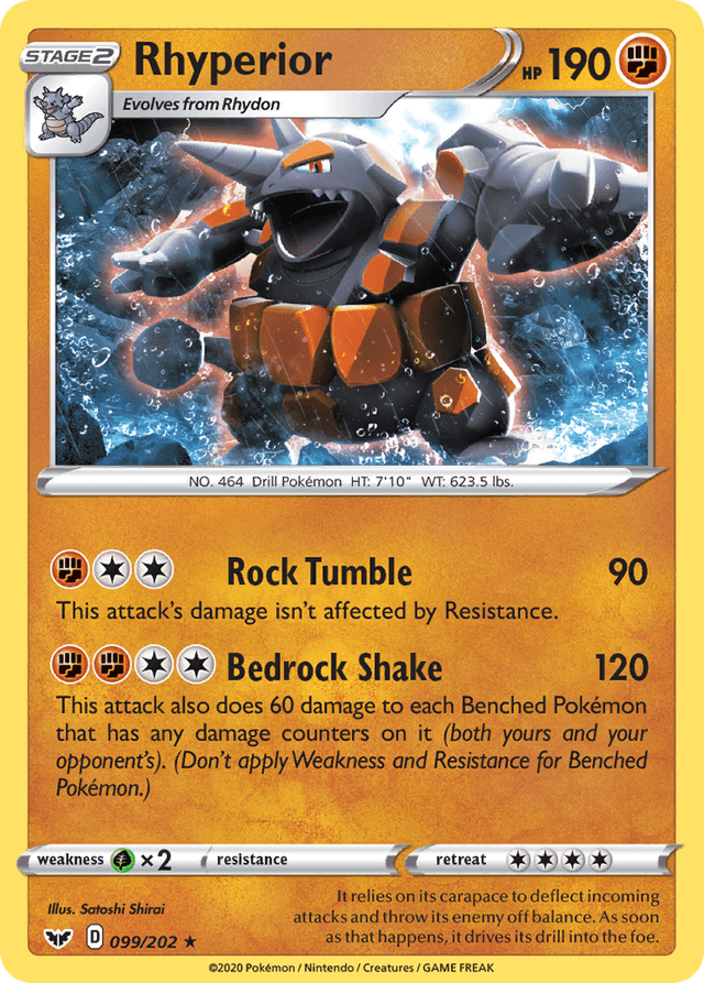 Rhyperior — Sword & Shield #99