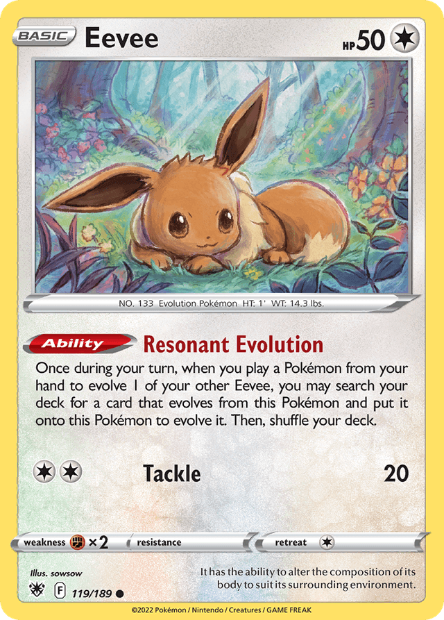 Eevee — Astral Radiance #119