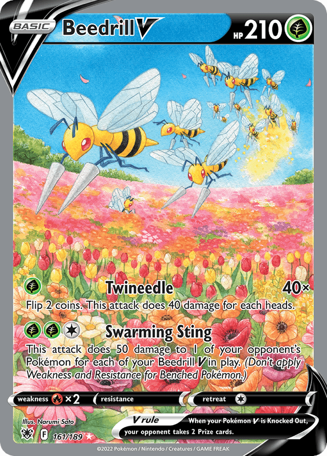 Beedrill V — Astral Radiance #161