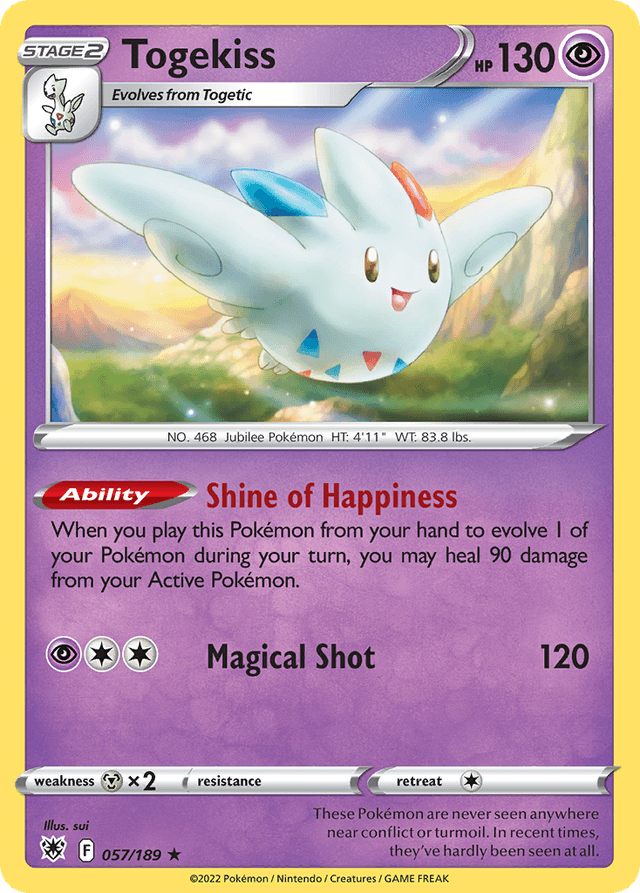 Togekiss — Astral Radiance #57