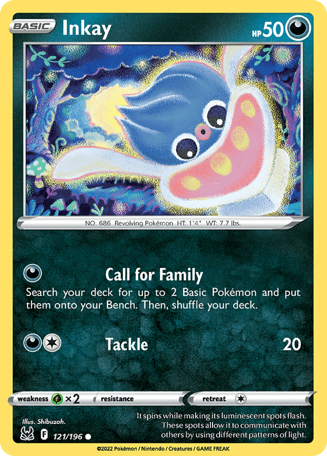 Inkay — Lost Origin #121