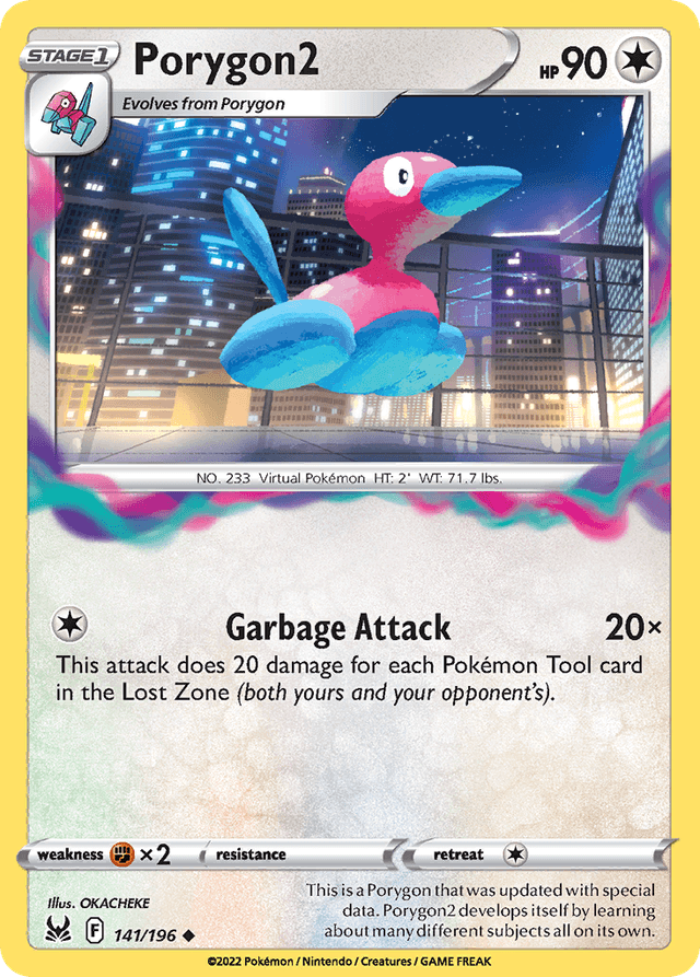 Porygon2 — Lost Origin #141