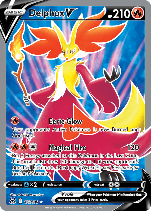 Delphox V — Lost Origin #173
