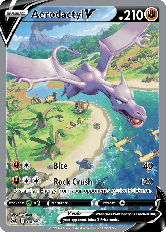 Aerodactyl V — Lost Origin #180