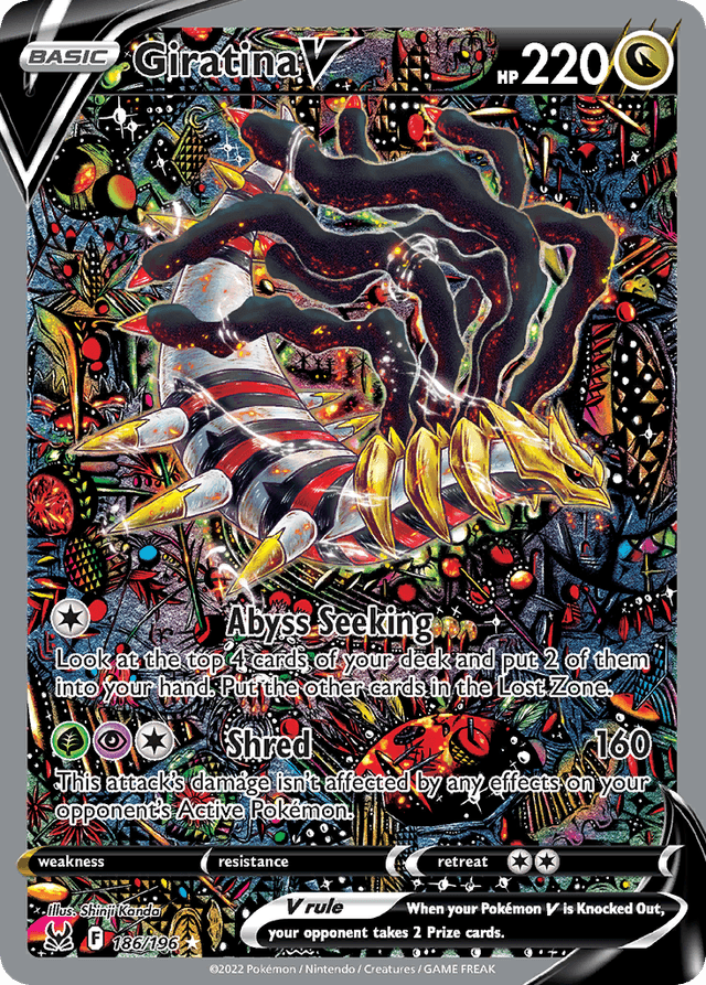 Giratina V — Lost Origin #186