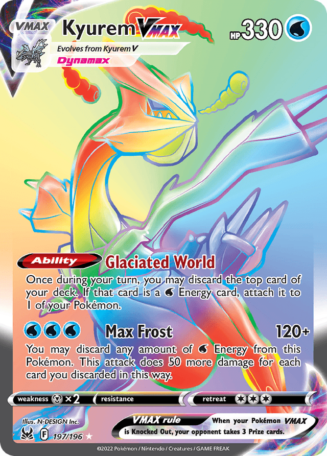 Kyurem VMAX — Lost Origin #197