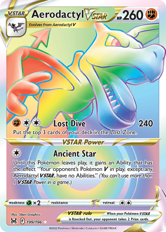 Aerodactyl VSTAR — Lost Origin #199