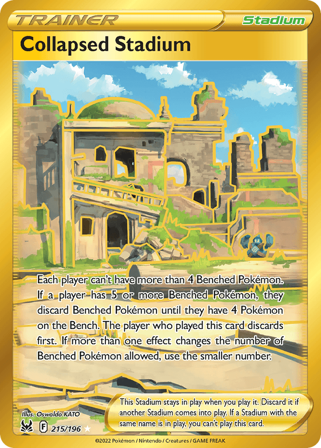 Collapsed Stadium — Lost Origin #215