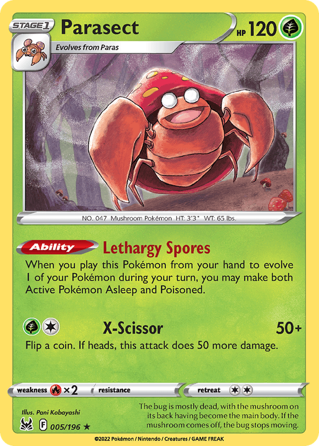 Parasect — Lost Origin #5