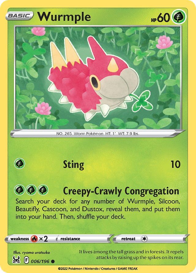 Wurmple — Lost Origin #6