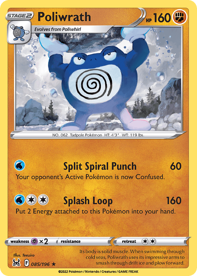 Poliwrath — Lost Origin #85