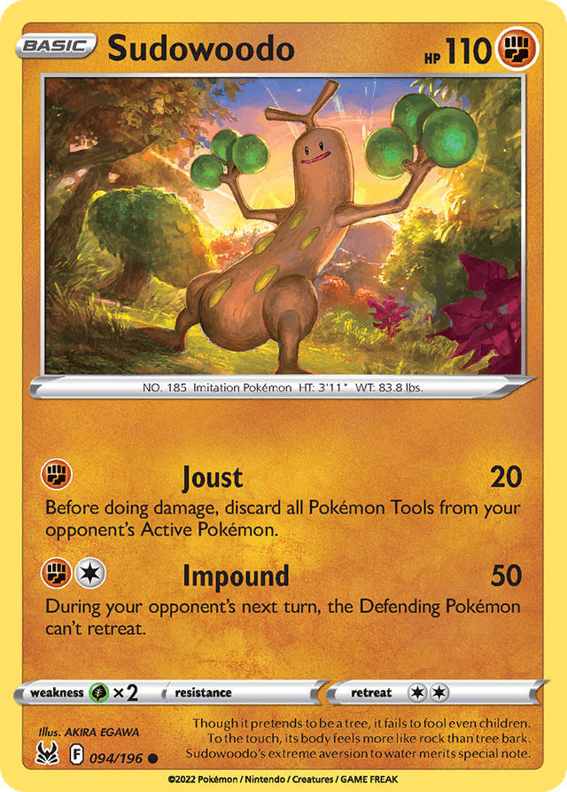 Sudowoodo — Lost Origin #94