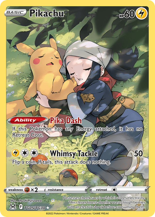 Pikachu — Lost Origin Trainer Gallery #TG05