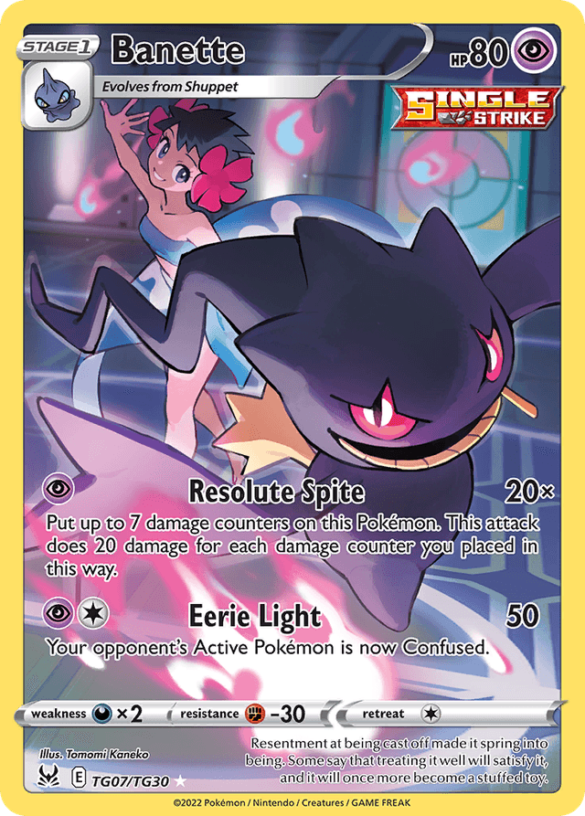 Banette — Lost Origin Trainer Gallery #TG07