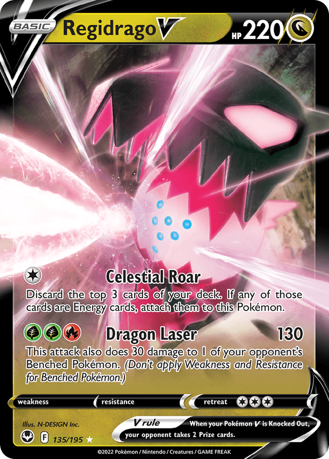 Regidrago V — Silver Tempest #135
