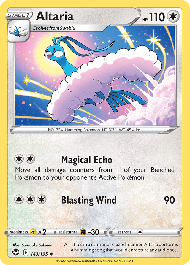 Altaria — Silver Tempest #143