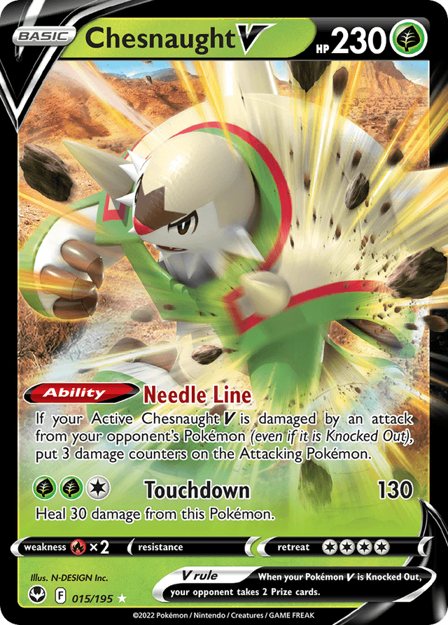 Chesnaught V — Silver Tempest #15