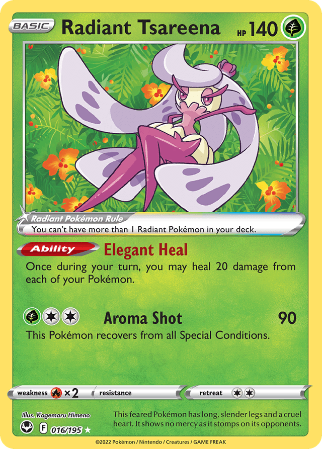 Radiant Tsareena — Silver Tempest #16