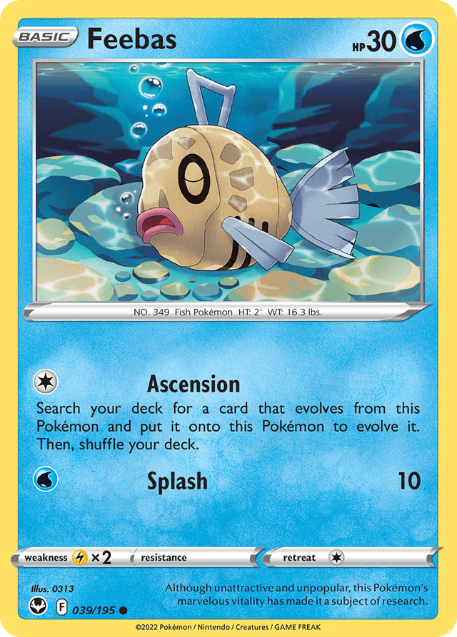 Feebas — Silver Tempest #39