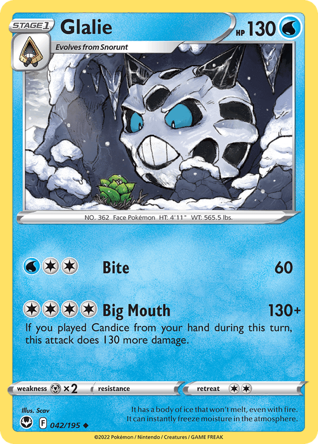 Glalie — Silver Tempest #42