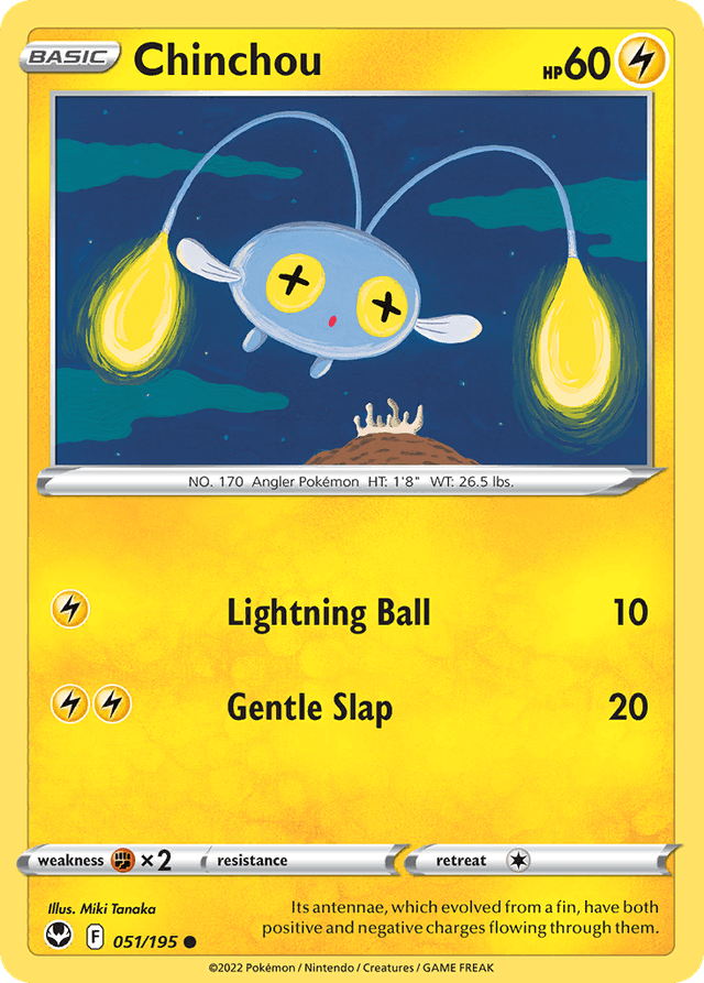 Chinchou — Silver Tempest #51