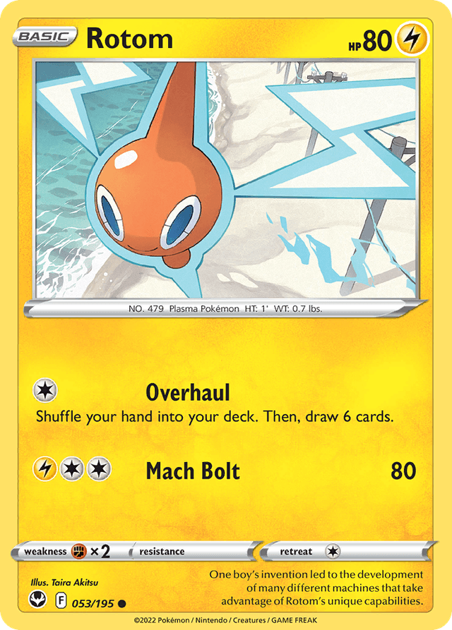 Rotom — Silver Tempest #53