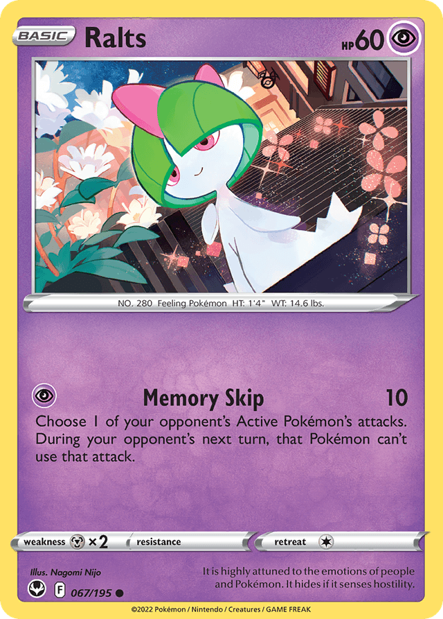 Ralts — Silver Tempest #67