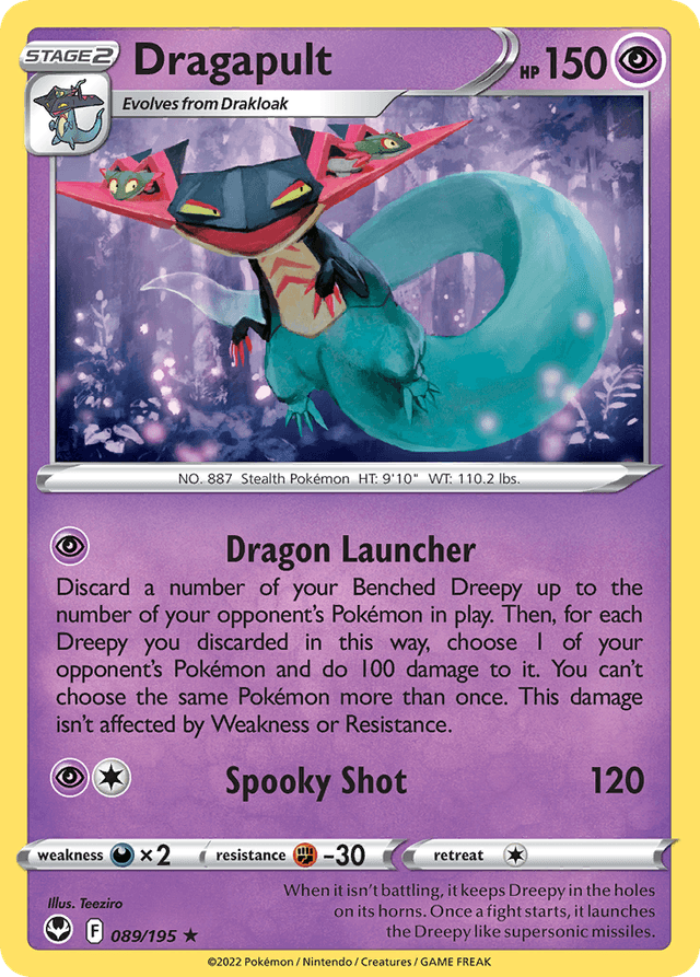 Dragapult — Silver Tempest #89
