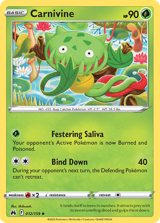 Carnivine — Crown Zenith #12