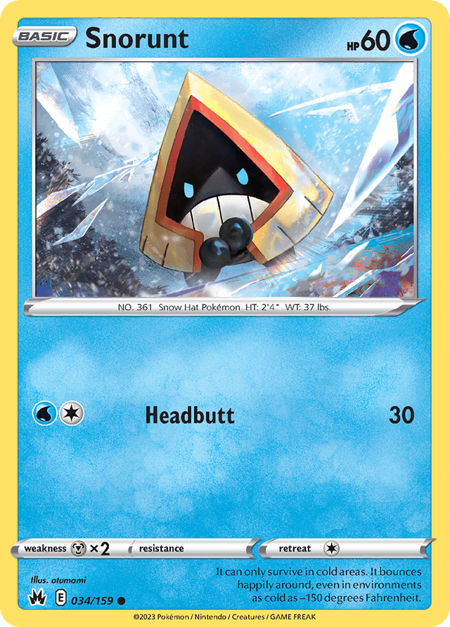 Snorunt — Crown Zenith #34